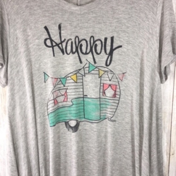 Altar’d State Happy Camper Tee - Picture 2 of 5